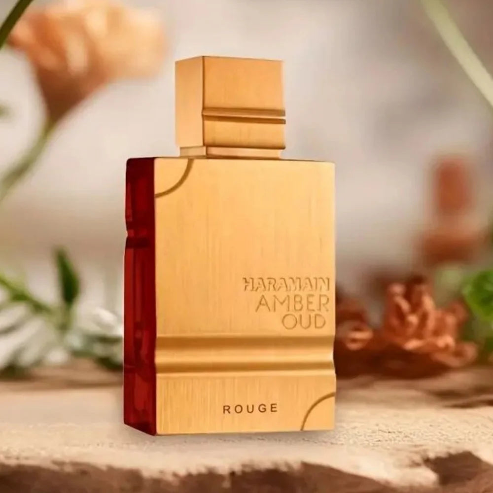 Al Haramain Amber Rouge Edition Eau De Toilette Spray Long-lasting Fragrance for Men And Women 2.0 OZ / 60ml Best Christmas Gift