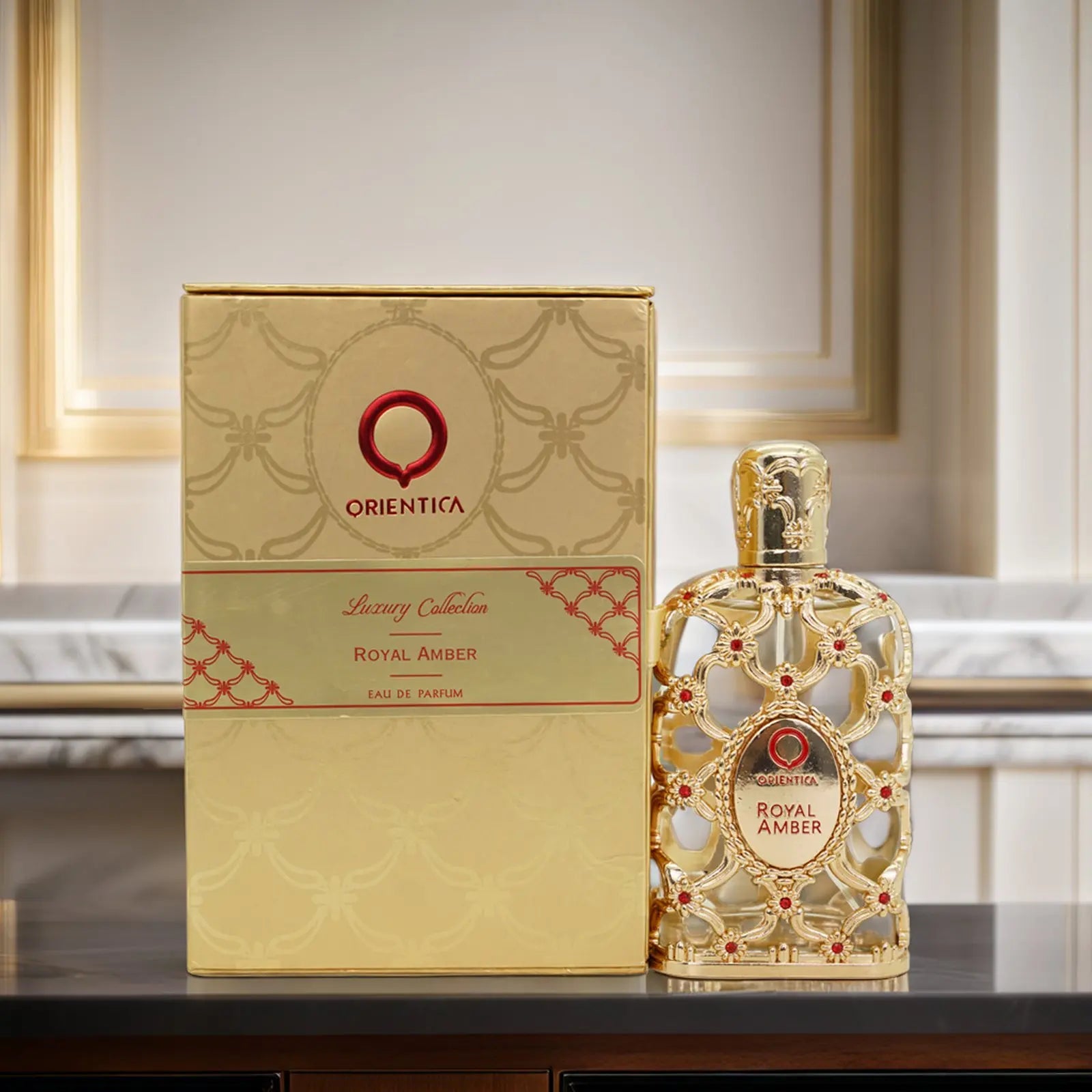 Orientica Royal Amber Gold Edition For Women Eua De Pafume Long-Lasting Floral Scent Perfume Ideal Gifts 2.7 OZ Multiple Volume