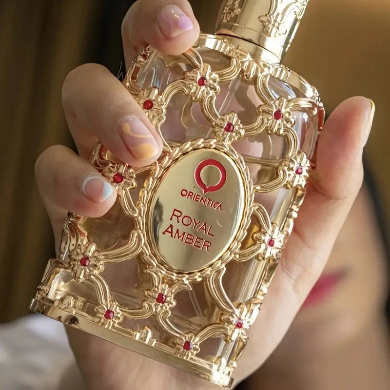Orientica Royal Amber Gold Edition For Women Eua De Pafume Long-Lasting Floral Scent Perfume Ideal Gifts 2.7 OZ Multiple Volume